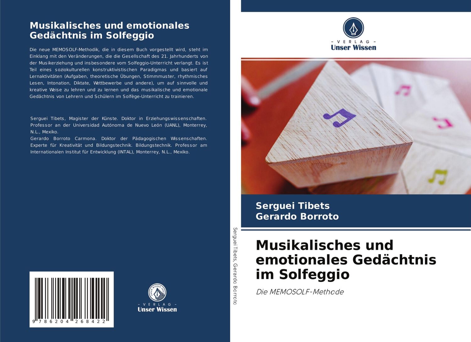 Cover: 9786204268422 | Musikalisches und emotionales Gedächtnis im Solfeggio | Tibets (u. a.)