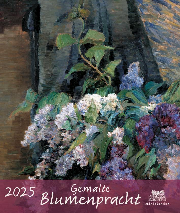Cover: 9783960454298 | Gemalte Blumenpracht 2025 | Kalender | Kalender | 13 S. | Deutsch