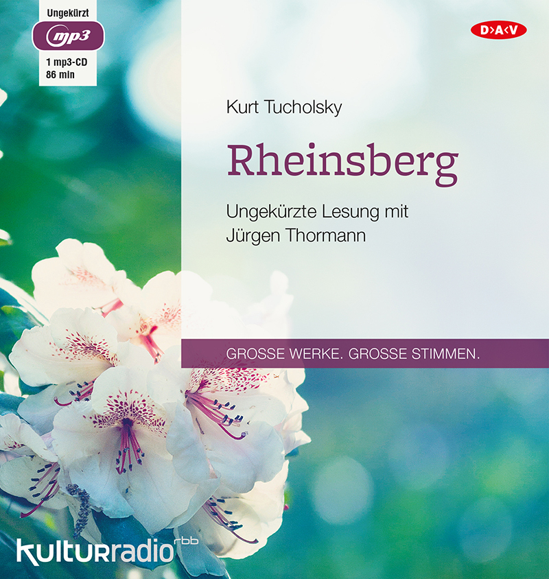 Cover: 9783862316274 | Rheinsberg, 1 Audio-CD, 1 MP3 | Kurt Tucholsky | Audio-CD | 86 Min.