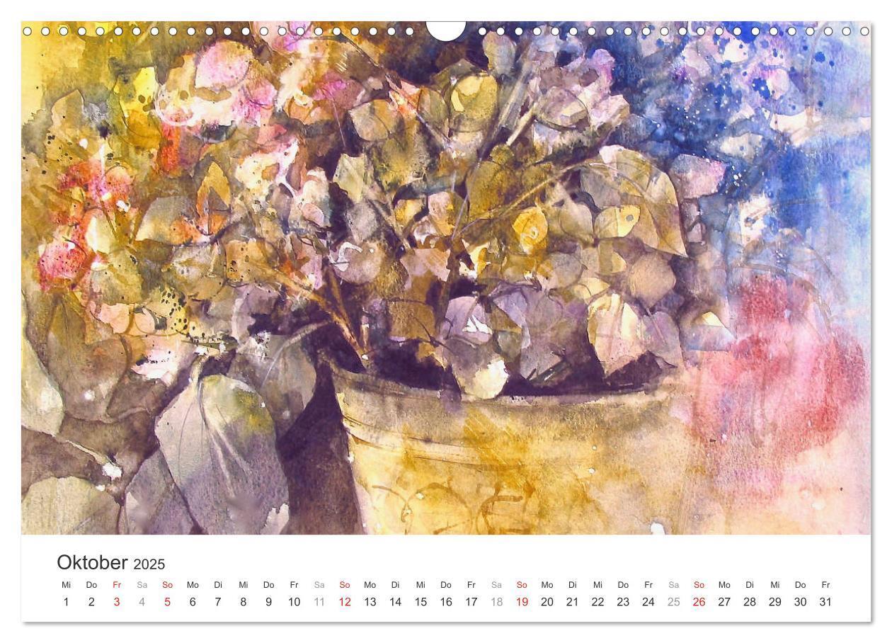 Bild: 9783435544998 | Blütenzauber - Aquarelle von ECKARD FUNCK (Wandkalender 2025 DIN A3...