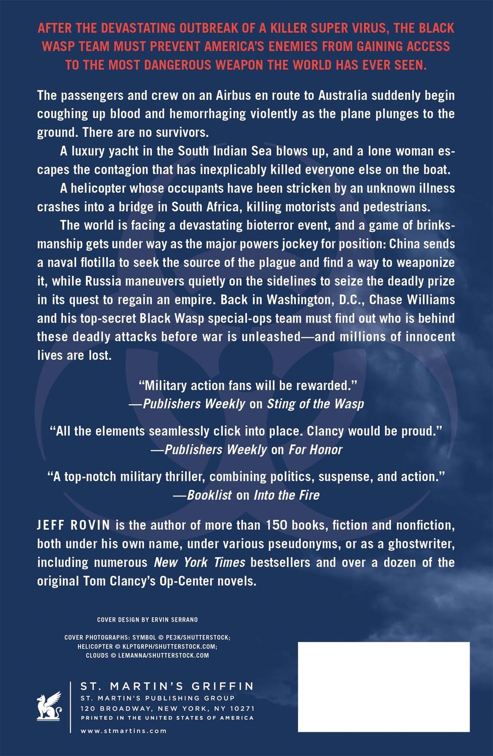 Rückseite: 9781250209252 | Tom Clancy's Op-Center: God of War | Jeff Rovin | Taschenbuch | 2020
