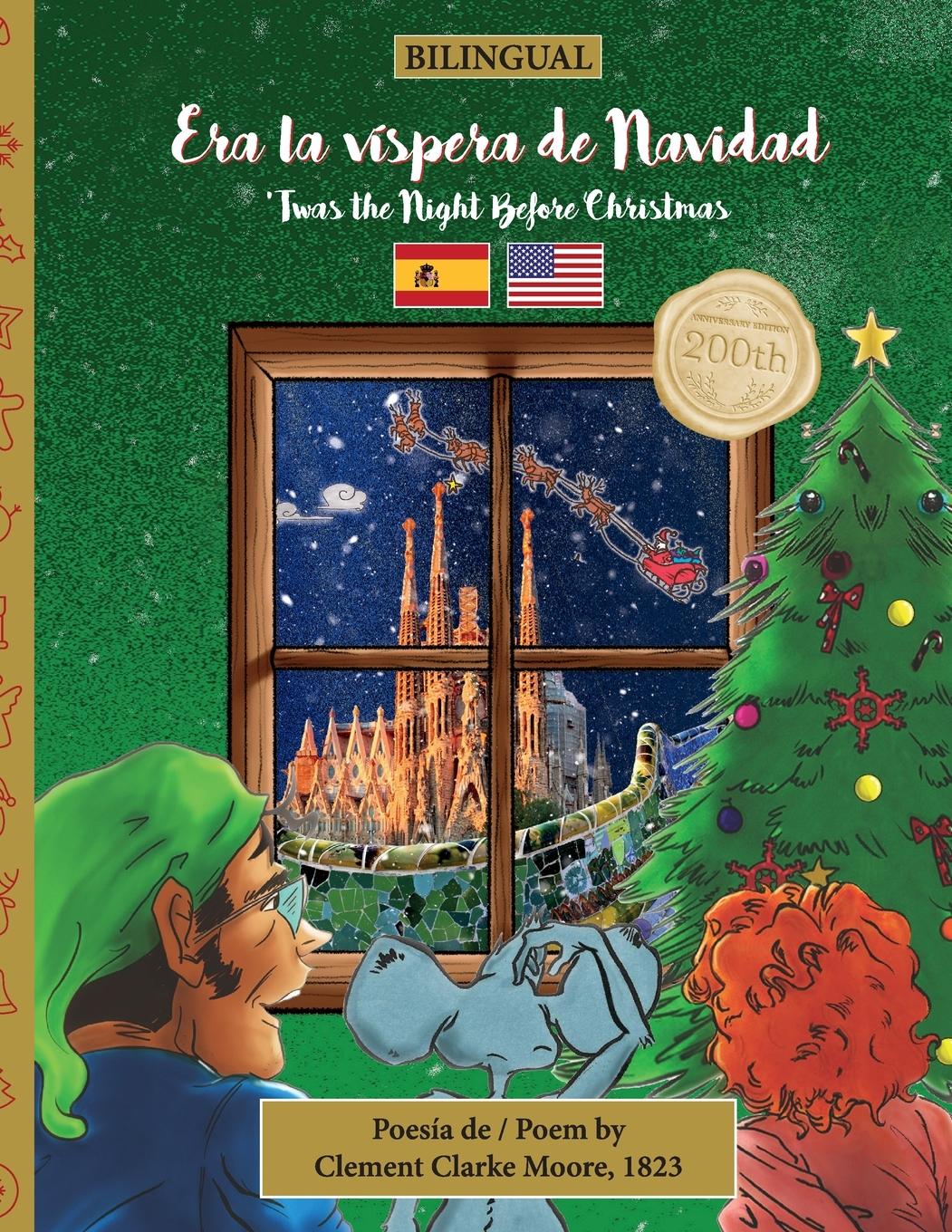 Cover: 9781953501318 | BILINGUAL 'Twas the Night Before Christmas - 200th Anniversary Edition