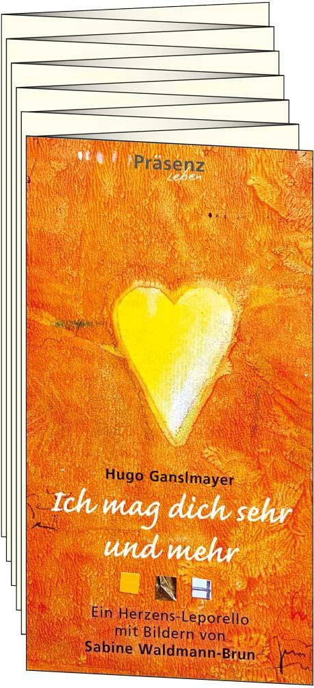 Cover: 9783945879504 | Ich mag dich sehr und mehr | Hugo Ganslmayer | Taschenbuch | 28 S.