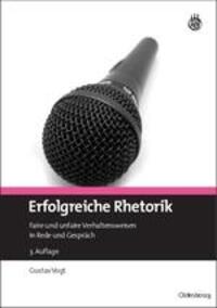 Cover: 9783486597370 | Erfolgreiche Rhetorik | Gustav Vogt | Buch | Oldenbourg
