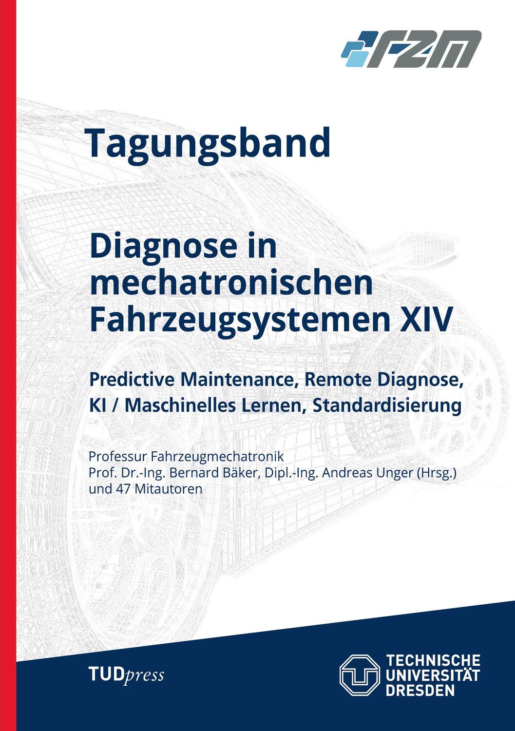 Cover: 9783959082617 | Diagnose in mechatronischen Fahrzeugsystemen XIV | Bäker (u. a.)