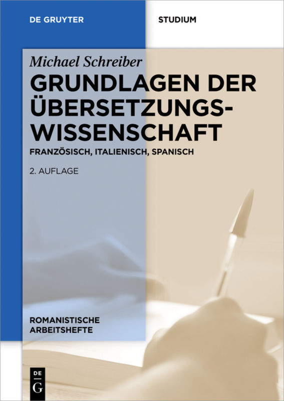 Cover: 9783110470161 | Grundlagen der Übersetzungswissenschaft | Michael Schreiber | Buch
