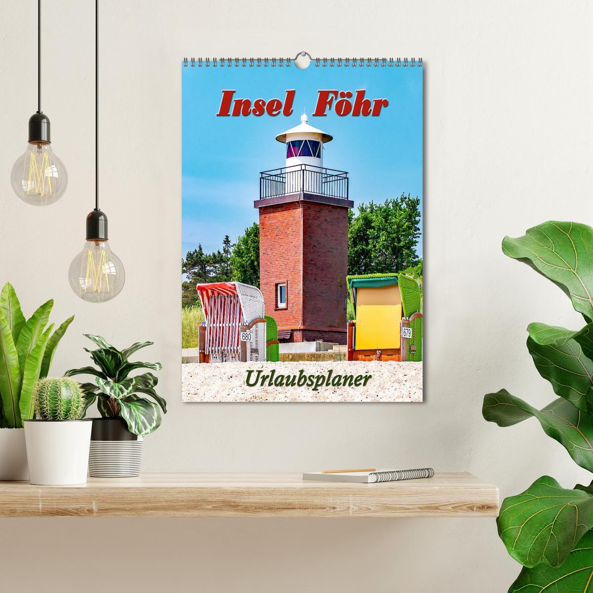 Bild: 9783435916917 | Insel Föhr - Urlaubsplaner (Wandkalender 2025 DIN A3 hoch),...