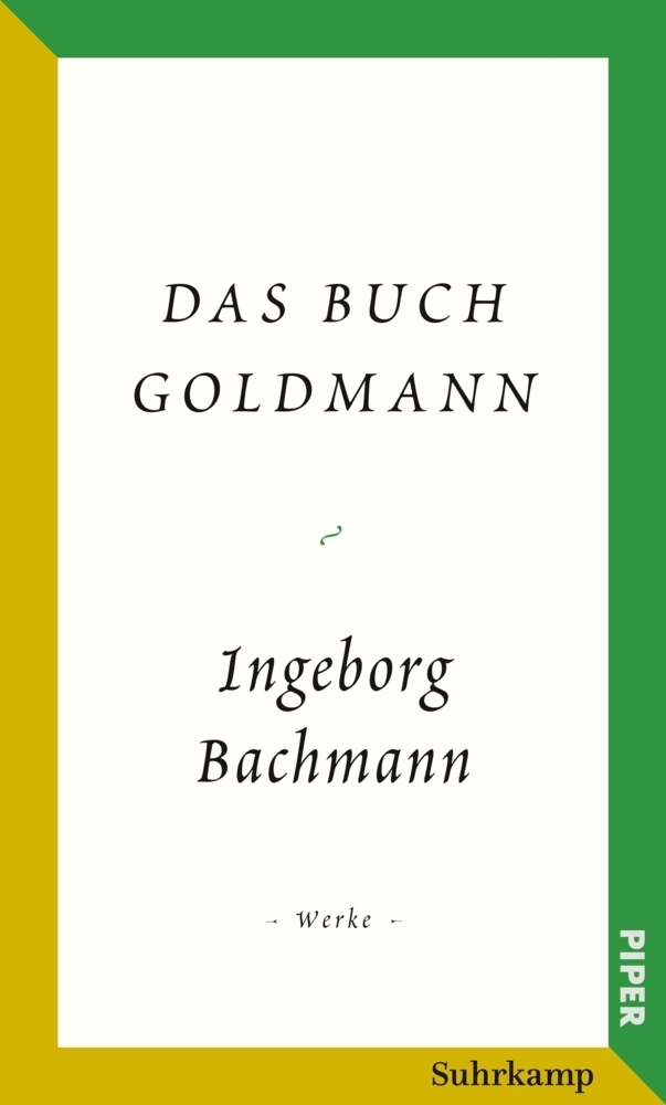 Cover: 9783518426012 | Salzburger Bachmann Edition - Das Buch Goldmann | Ingeborg Bachmann
