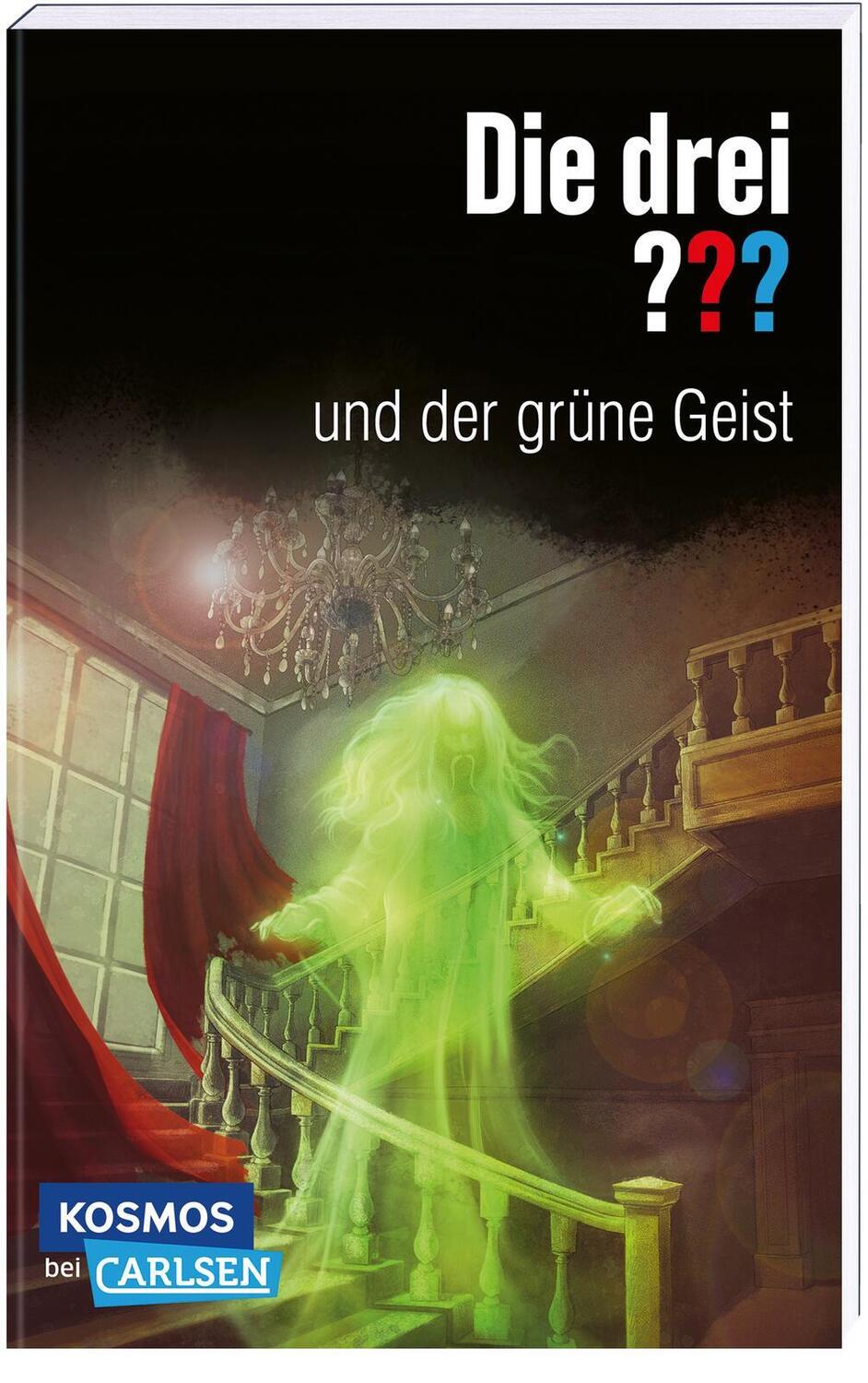 Cover: 9783551321374 | Die drei ???: und der grüne Geist | Gruseliger Krimi im Geisterhaus!