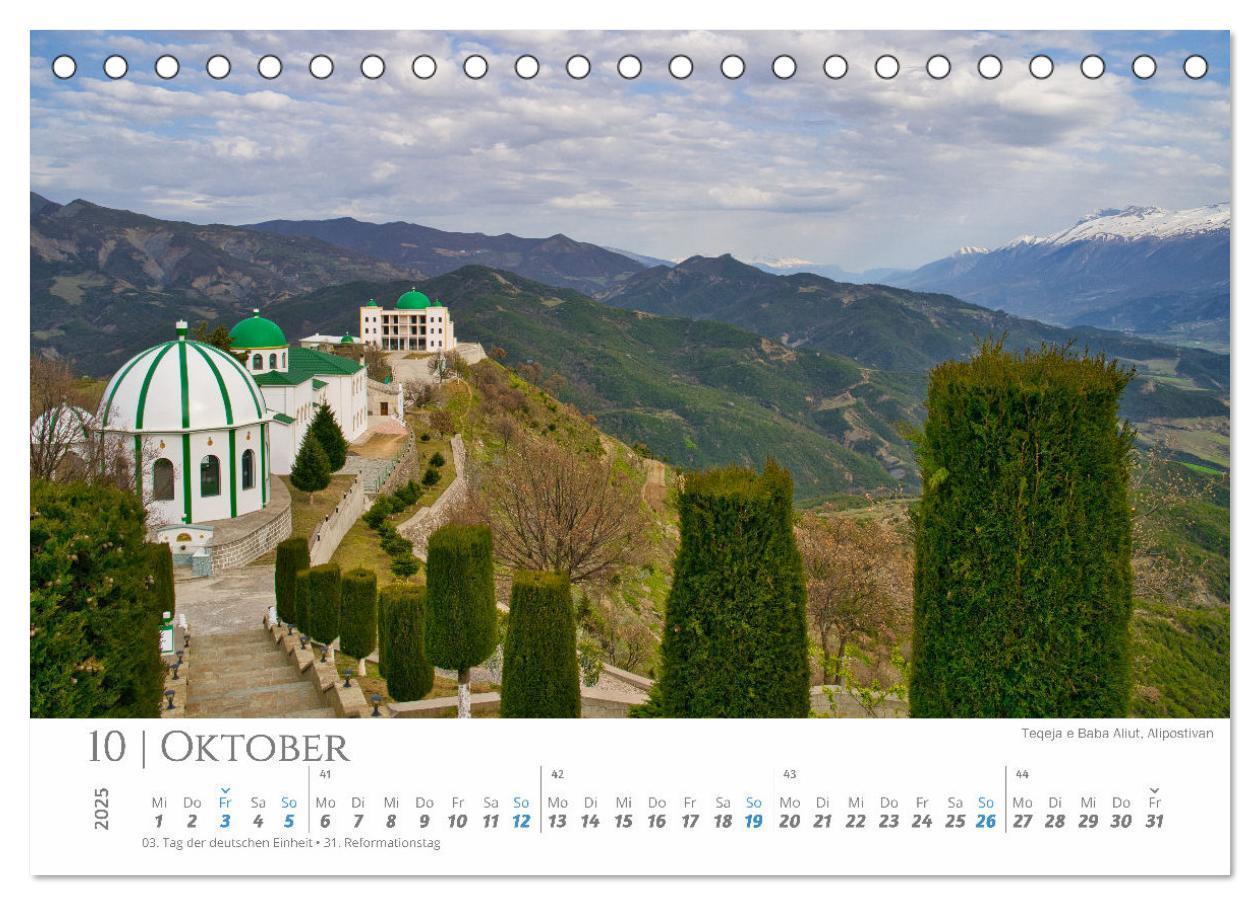 Bild: 9783383798313 | Albanien - wild, authentisch, abenteuerlich (Tischkalender 2025 DIN...