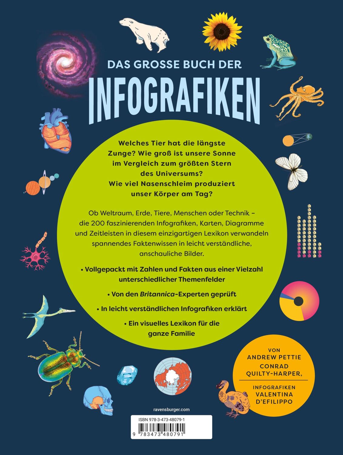 Rückseite: 9783473480791 | Das große Buch der Infografiken. Ein visuelles Lexikon für Kinder -...