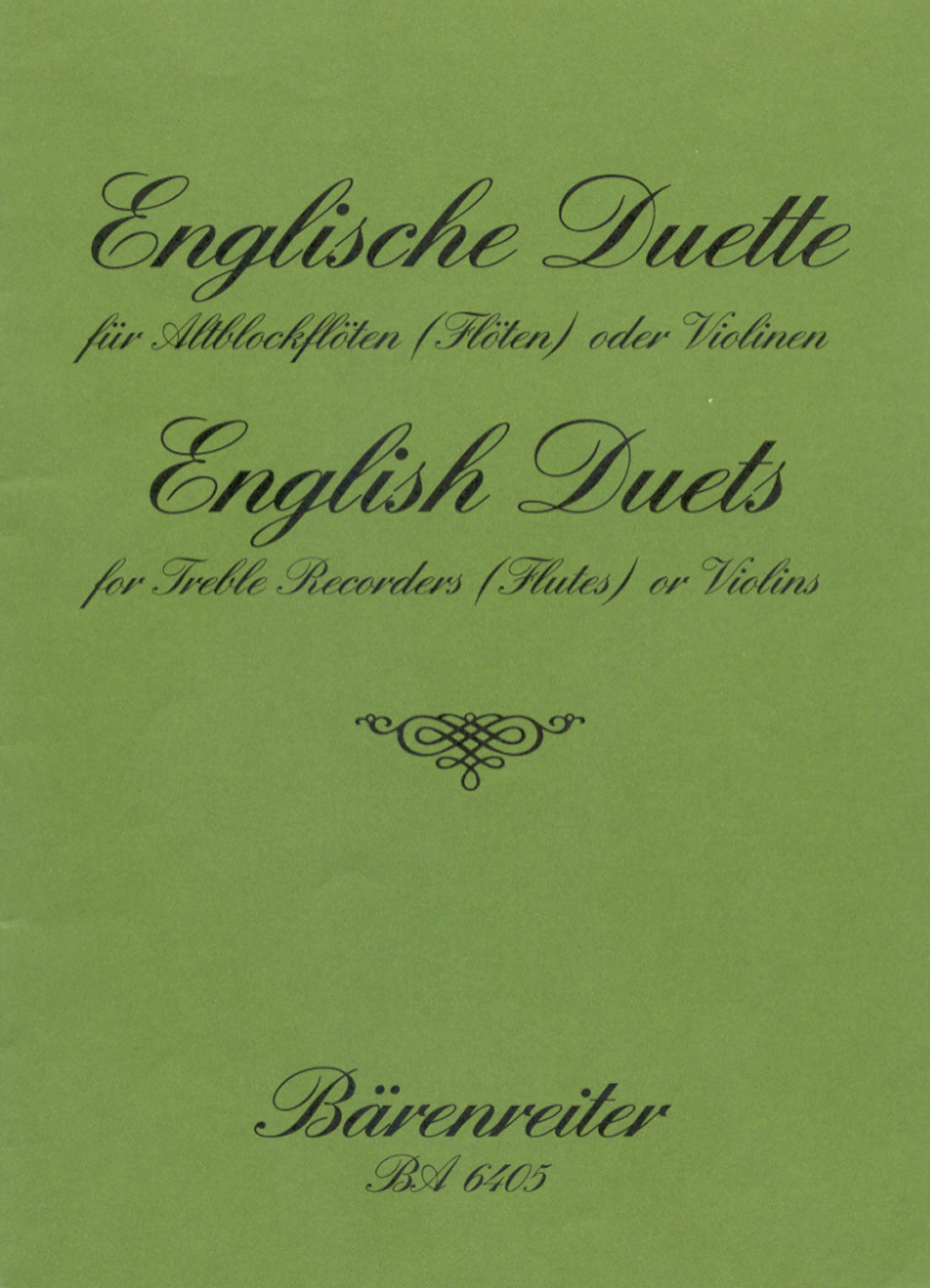 Cover: 9790006479306 | Englische Duette | Buch | Bärenreiter Verlag | EAN 9790006479306