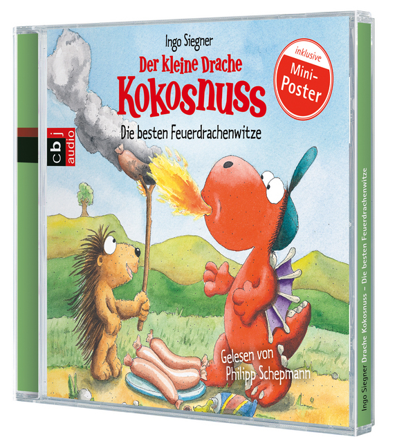 Bild: 9783837141009 | Der kleine Drache Kokosnuss - Die besten Feuerdrachenwitze, 1 Audio-CD