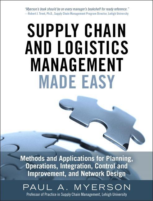 Cover: 9780133993349 | Supply Chain and Logistics Management Made Easy | Paul Myerson | Buch