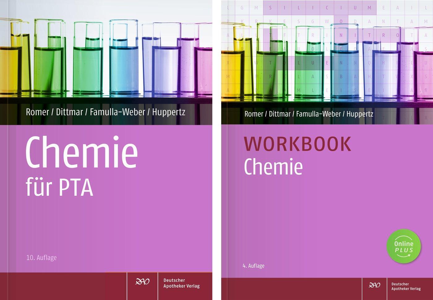 Cover: 9783769282849 | Romer et al., Chemie für PTA und Workbook Chemie | Taschenbuch | 2023