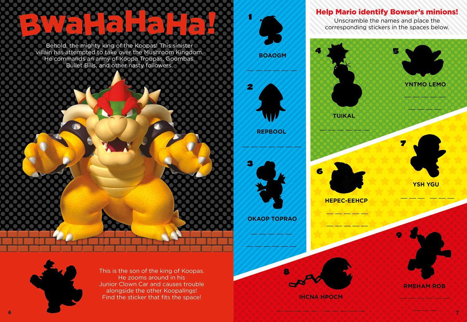 Bild: 9780008639921 | Super Mario Official Sticker Book | Nintendo | Taschenbuch | 2023