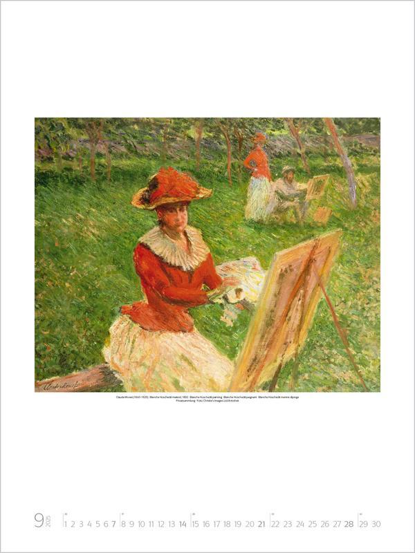 Bild: 9783731875734 | Claude Monet 2025 | Verlag Korsch | Kalender | Spiralbindung | 14 S.