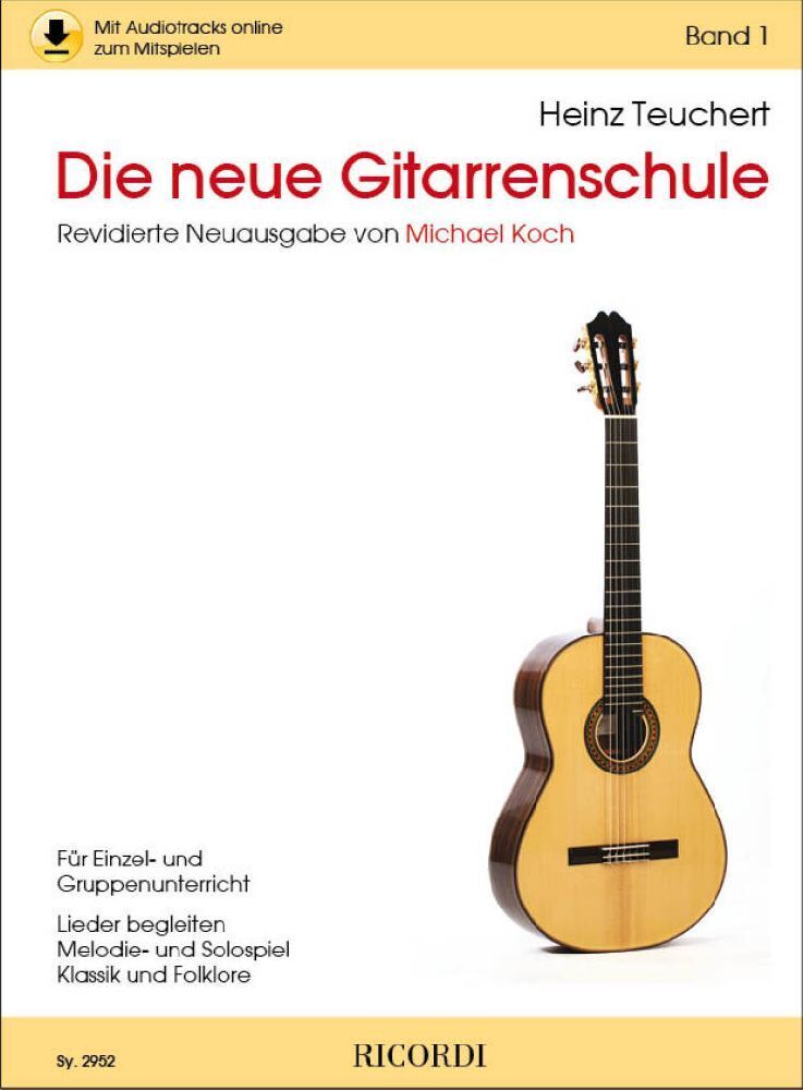 Cover: 9790204229529 | Die neue Gitarrenschule Band 1 | Mit beigefügter CD | Heinz Teuchert