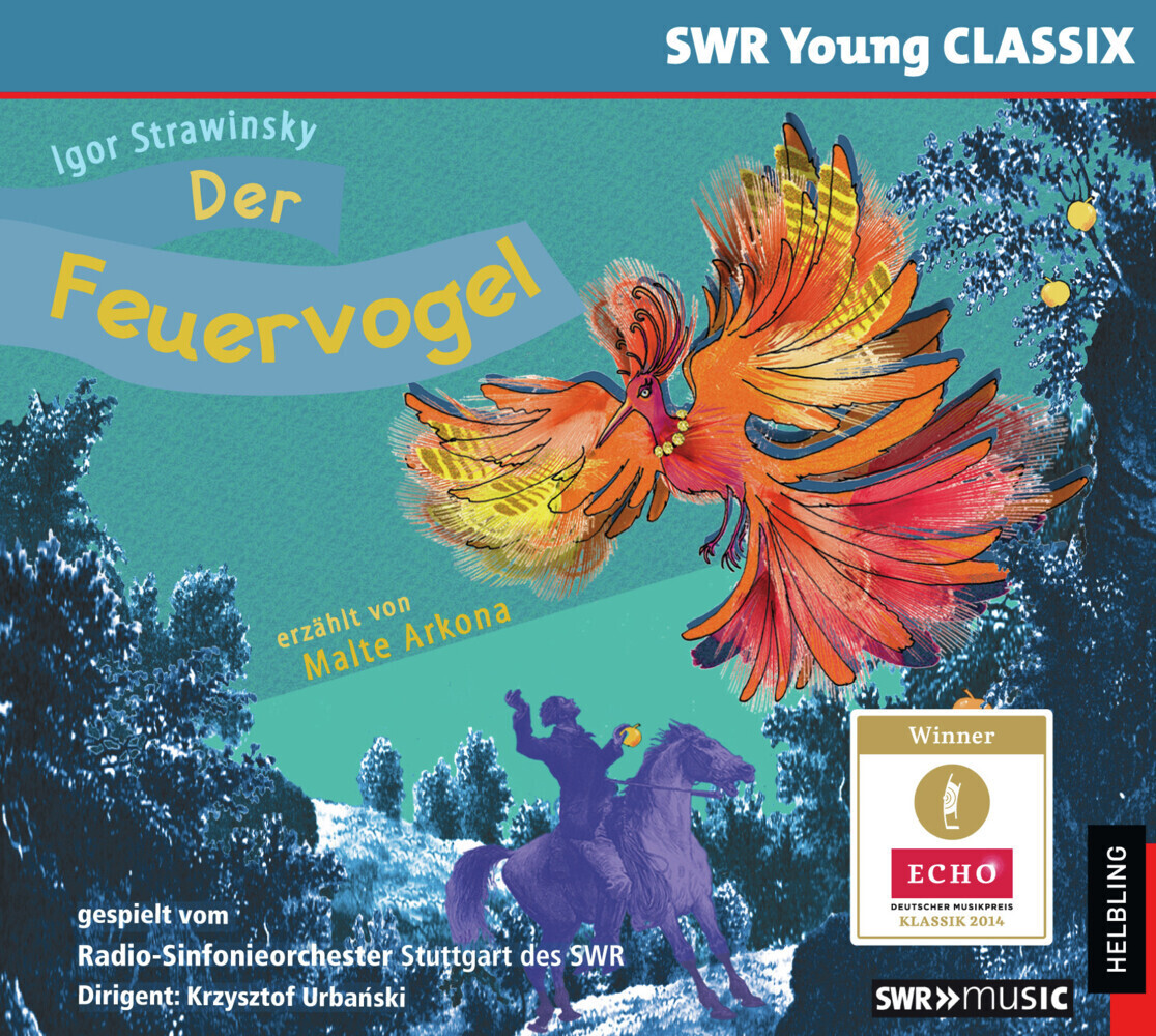 Cover: 9783862271351 | Der Feuervogel, 1 Audio-CD | Juri Tetzlaff | Audio-CD | Deutsch | 2013