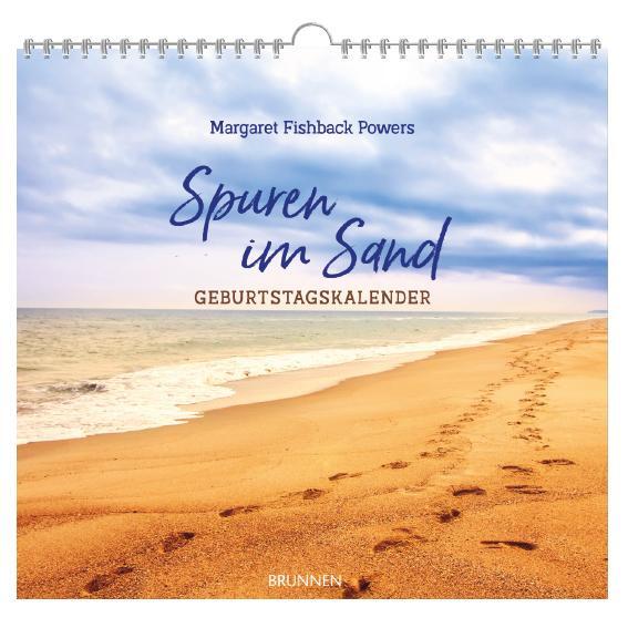 Cover: 9783765586095 | Spuren im Sand | Geburtstagskalender | Margaret Fishback Powers