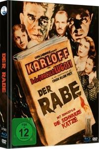 Cover: 4250124370213 | Der Rabe | Mediabook / inkl. Bonusfilm Die schwarze Katze | Blu-ray