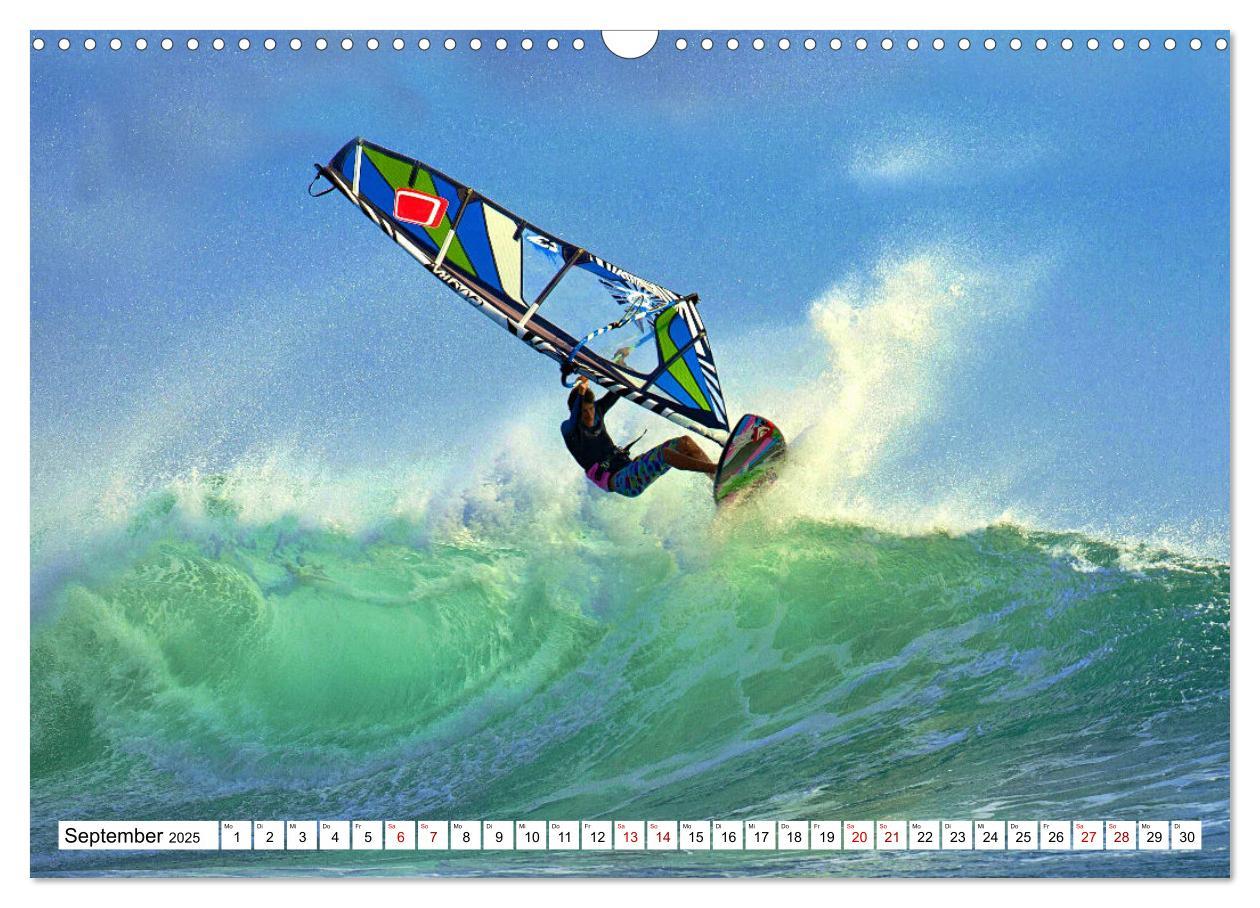 Bild: 9783383923807 | Funsport Windsurfen (Wandkalender 2025 DIN A3 quer), CALVENDO...