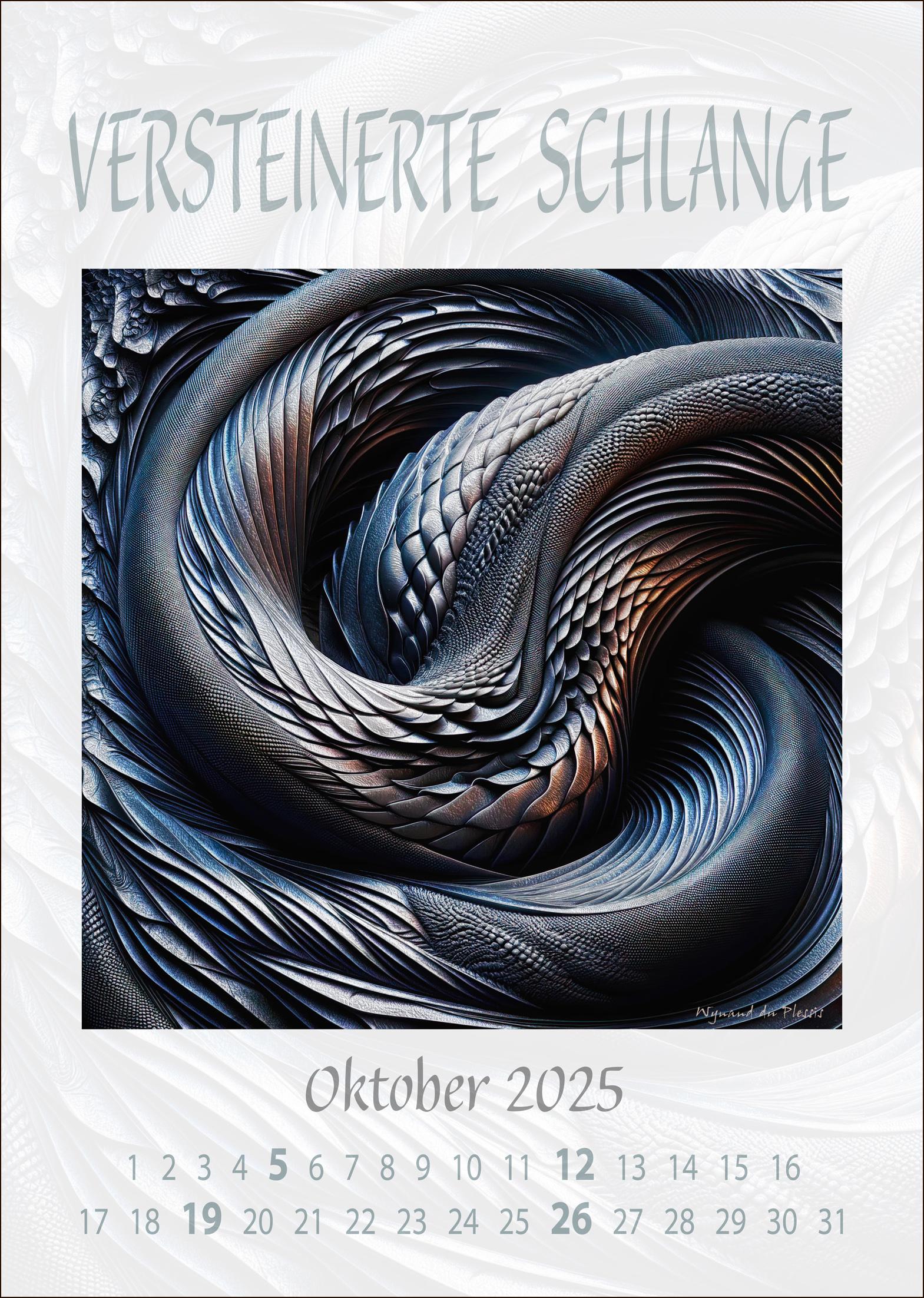 Bild: 9783947895588 | Abstrakte Kunst 2025 | Kalender | Deutsch | 2025 | WILD PHOTO SHOP