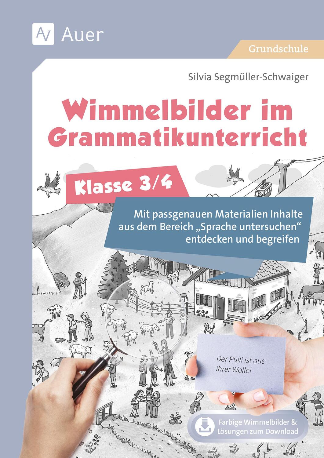 Cover: 9783403086161 | Wimmelbilder im Grammatikuntericht - Klasse 3/4 | Segmüller-Schwaiger