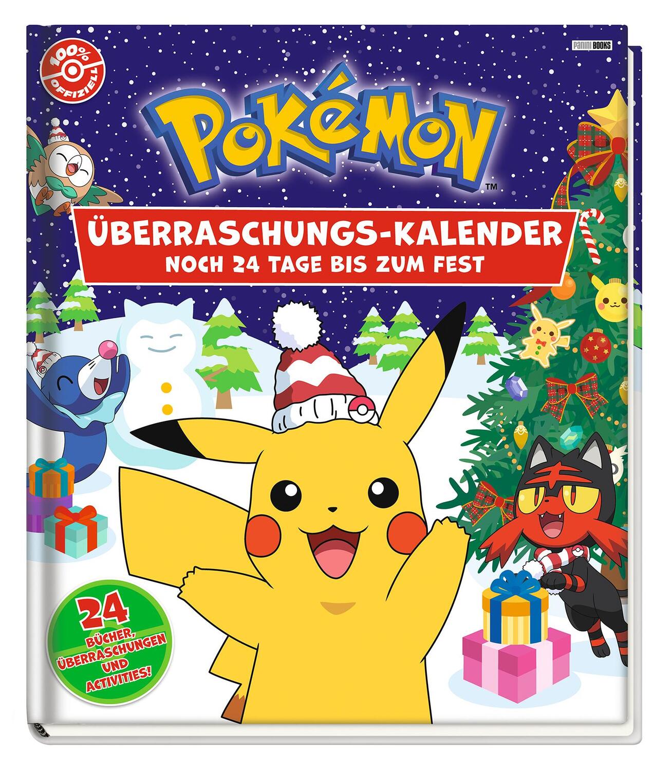Cover: 9783833243523 | Pokémon: Überraschungskalender: Noch 24 Tage bis zum Fest | Pokémon