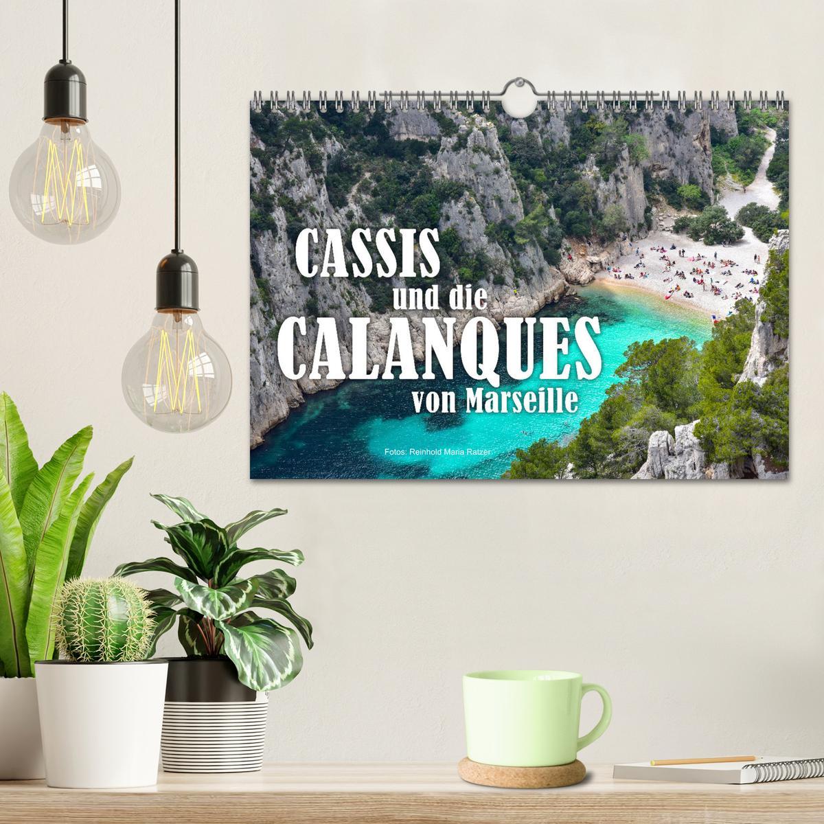 Bild: 9783383966415 | Cassis und die Calanques von Marseille (Wandkalender 2025 DIN A4...