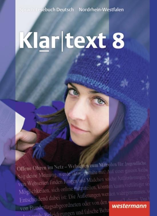 Cover: 9783141201789 | Klartext 8. Schülerband. Realschule.Nordrhein-Westfalen | Buch | 2010