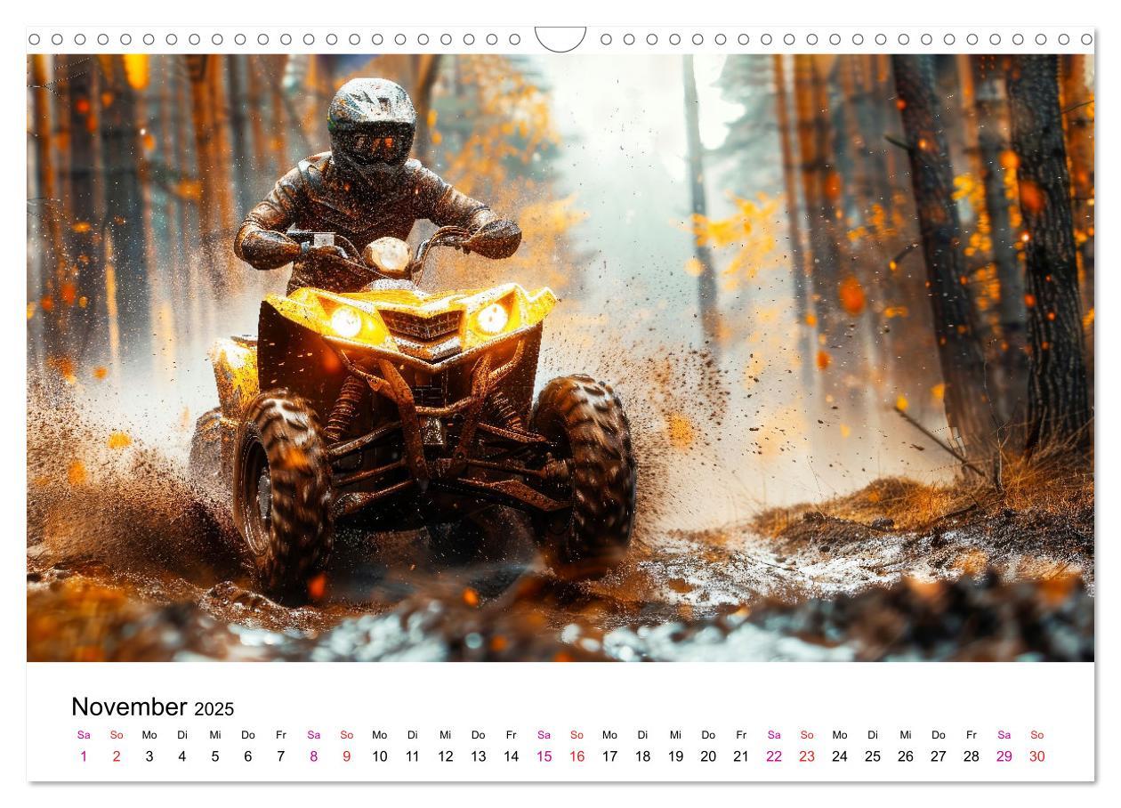 Bild: 9783457146699 | Quad Erlebnisse (Wandkalender 2025 DIN A3 quer), CALVENDO...