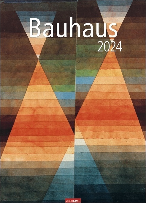Cover: 9783840084690 | Bauhaus Kalender 2024. Hochwertiger Wandkalender mit 12 wichtigen...