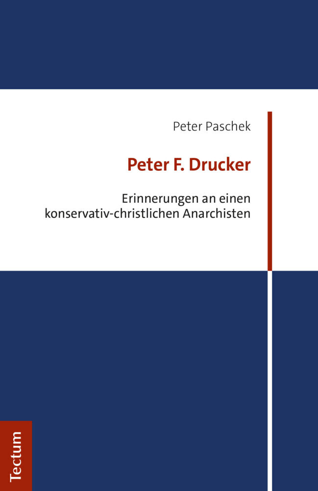 Cover: 9783828845183 | Peter F. Drucker | Peter Paschek | Taschenbuch | 2020 | Tectum-Verlag