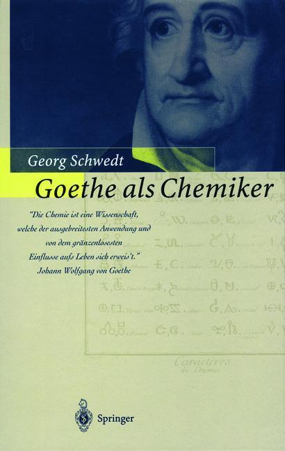 Cover: 9783642637841 | Goethe als Chemiker | Georg Schwedt | Taschenbuch | Paperback | viii