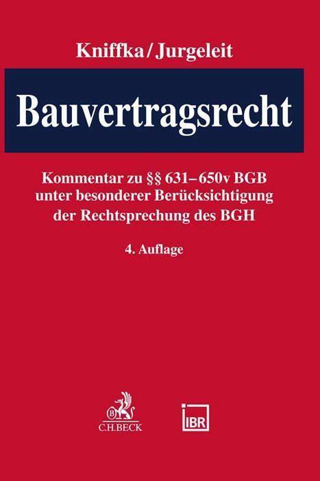 Cover: 9783406793622 | Bauvertragsrecht | Andreas Jurgeleit | Buch | Deutsch | 2022
