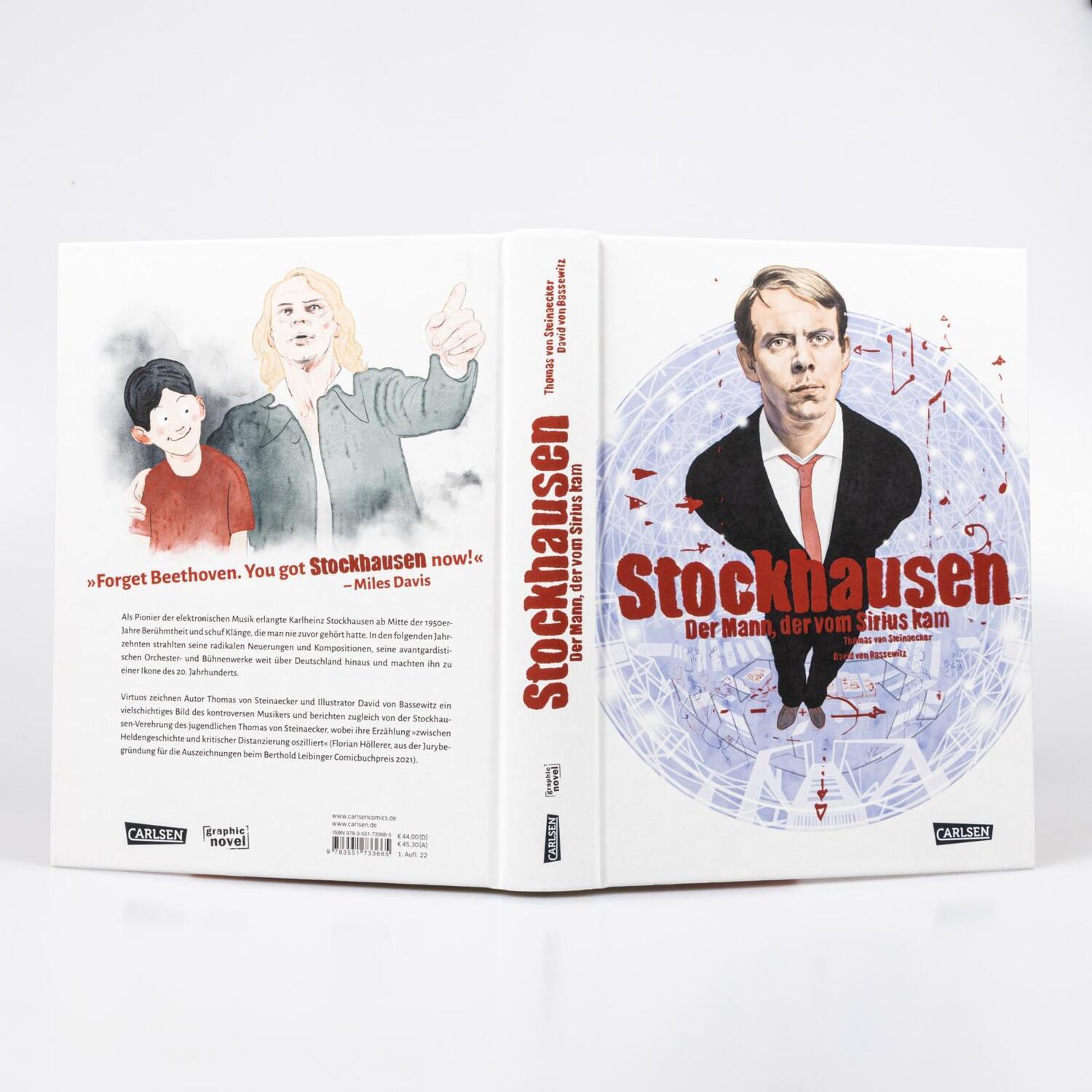 Bild: 9783551733665 | Stockhausen: Der Mann, der vom Sirius kam | Thomas von Steinaecker