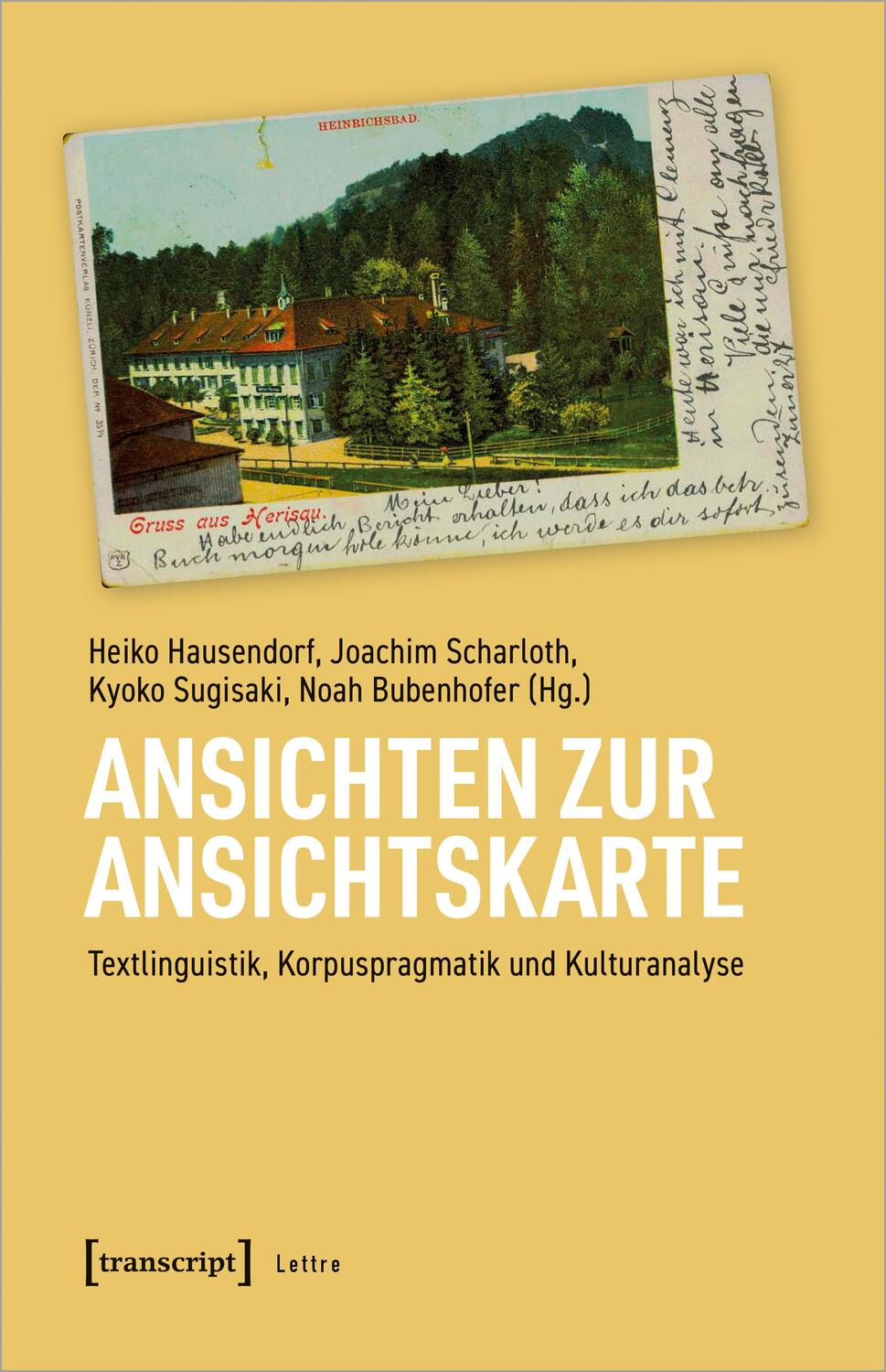 Cover: 9783837666342 | Ansichten zur Ansichtskarte | Heiko Hausendorf (u. a.) | Taschenbuch