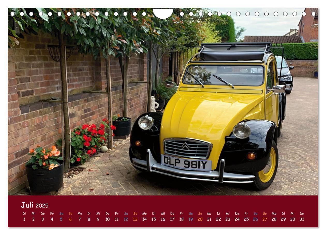 Bild: 9783383948787 | Citroen 2 CV Kult um die Ente (Wandkalender 2025 DIN A4 quer),...