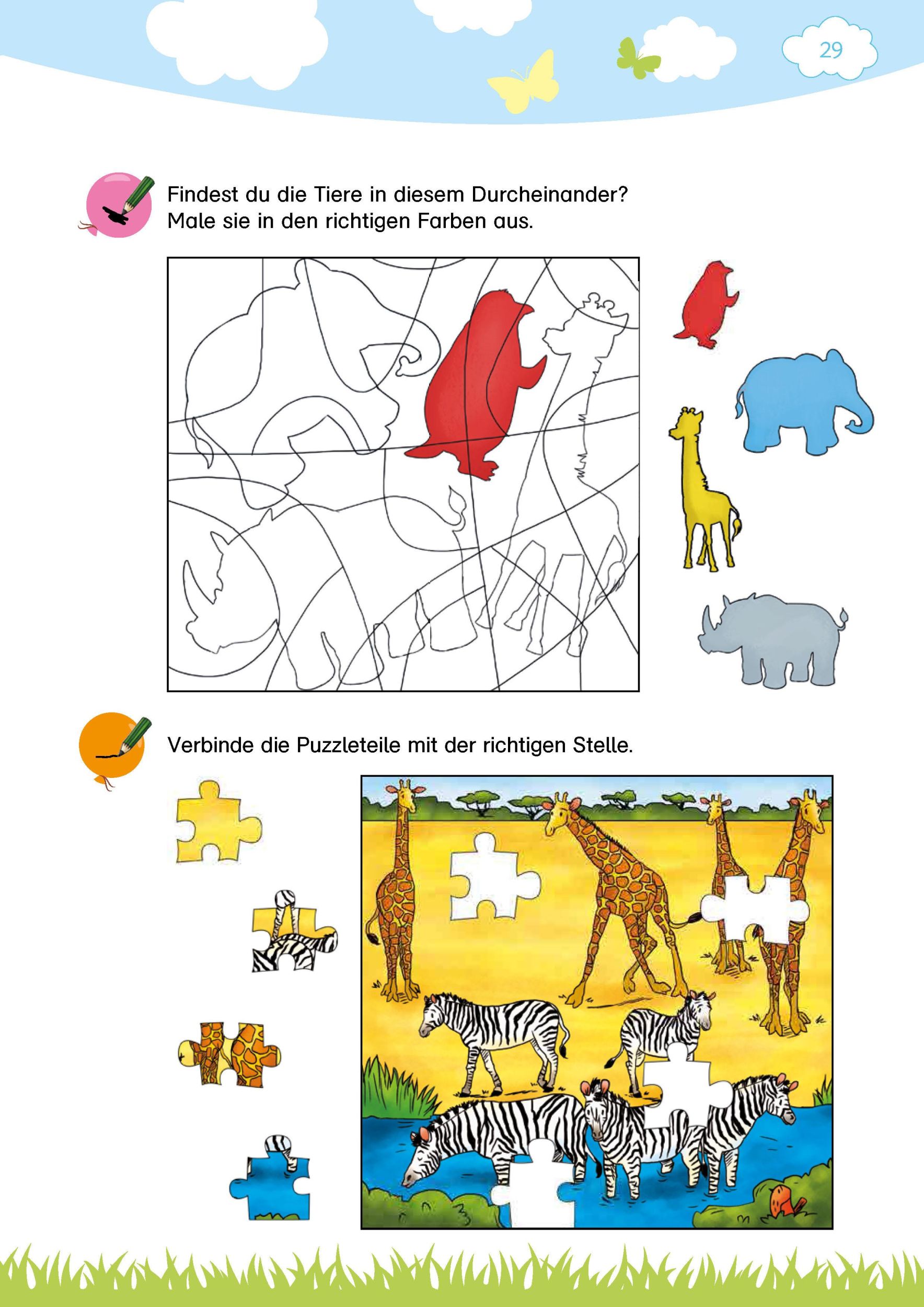 Bild: 9783129495445 | Klett Mein großes buntes Vorschul-Buch | Birgit Ebbert | Taschenbuch