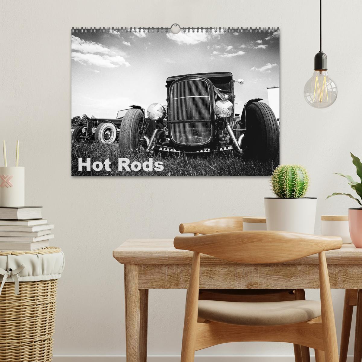 Bild: 9783435750580 | Hot Rods (Wandkalender 2025 DIN A3 quer), CALVENDO Monatskalender