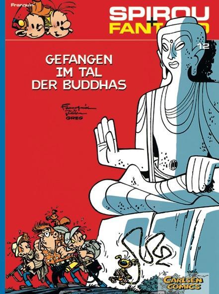 Cover: 9783551772121 | Spirou und Fantasio 12. Gefangen im Tal der Buddhas | Taschenbuch