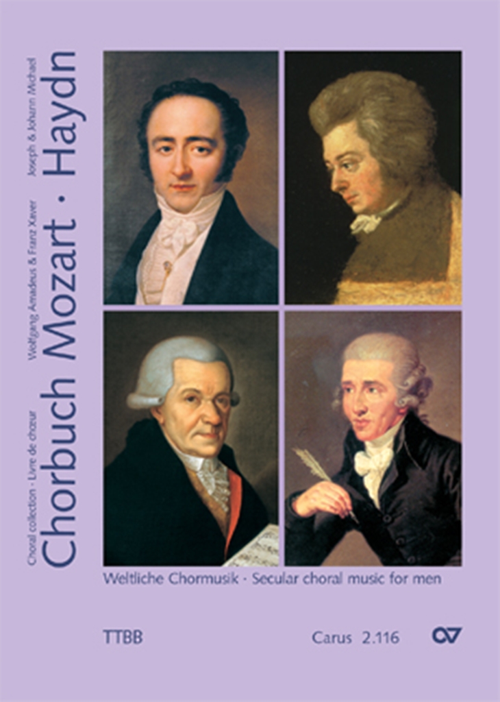 Cover: 9790007092702 | Chorbuch Mozart / Haydn VI [weltliche Werke TTBB] | Buch | 2009