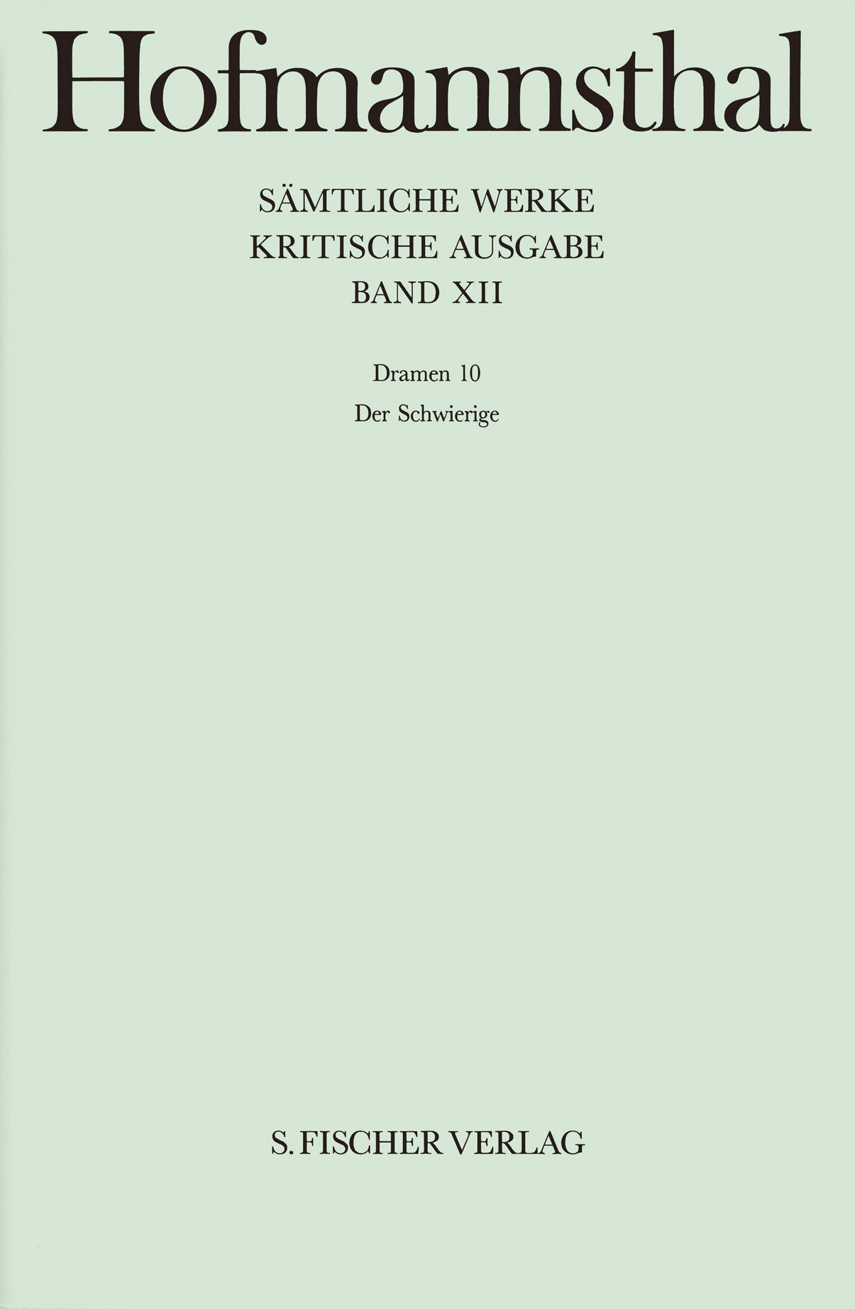 Cover: 9783107315123 | Dramen 10 | Hugo von Hofmannsthal | Buch | 600 S. | Deutsch | 1993