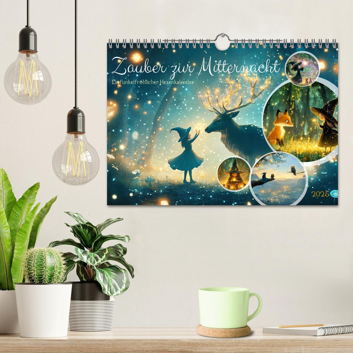 Bild: 9783457245583 | Zauber zur Mitternacht (Wandkalender 2025 DIN A4 quer), CALVENDO...