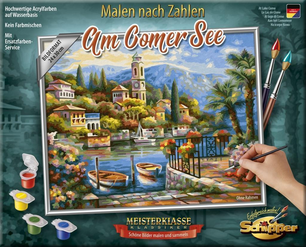 Cover: 4000887927984 | Schipper Malen nach Zahlen - Am Comer See | Schipper | Spiel | Deutsch