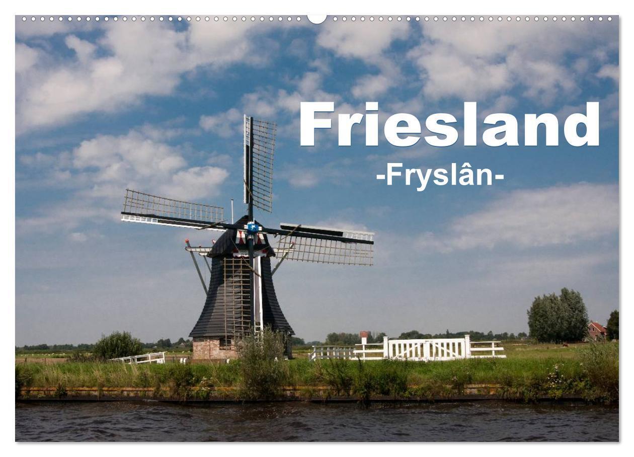 Cover: 9783435503667 | Friesland - Fryslan (Wandkalender 2025 DIN A2 quer), CALVENDO...