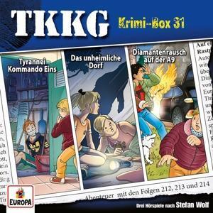 Cover: 196588138225 | Krimi-Box 31 (Folgen 212,213,214) | Tkkg | Audio-CD