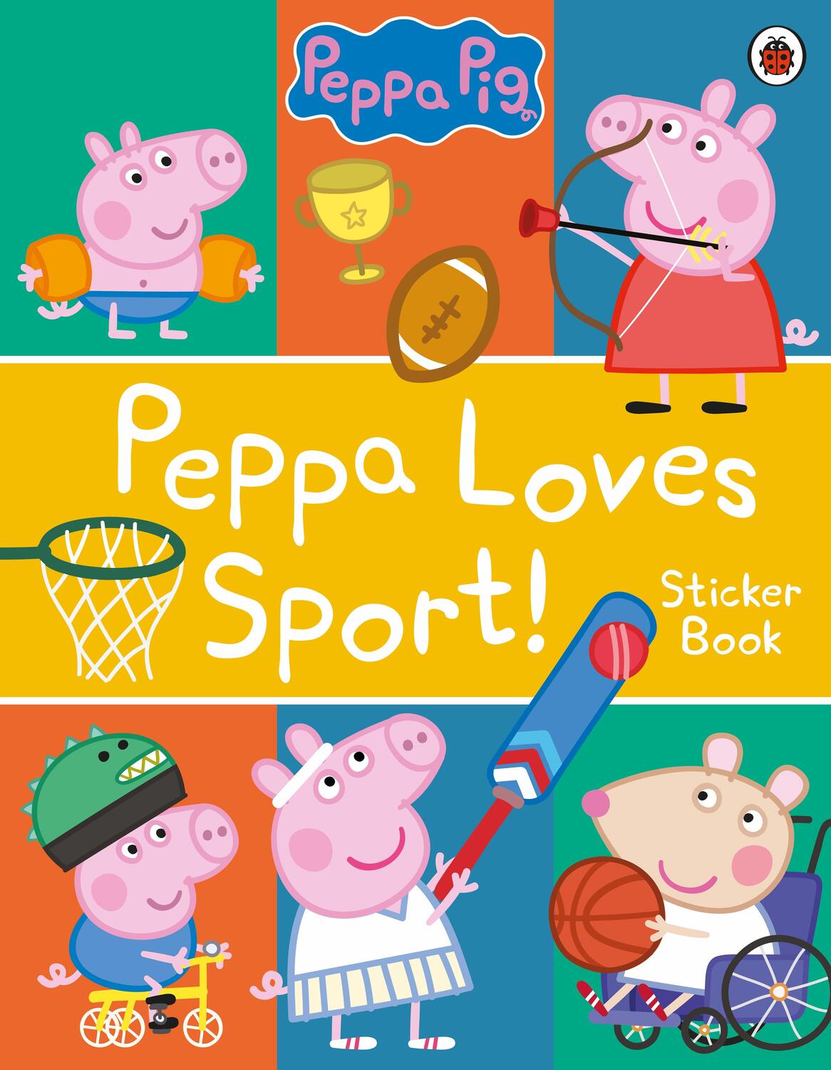 Cover: 9780241412077 | Peppa Pig: Peppa Loves Sport! Sticker Book | Peppa Pig | Taschenbuch