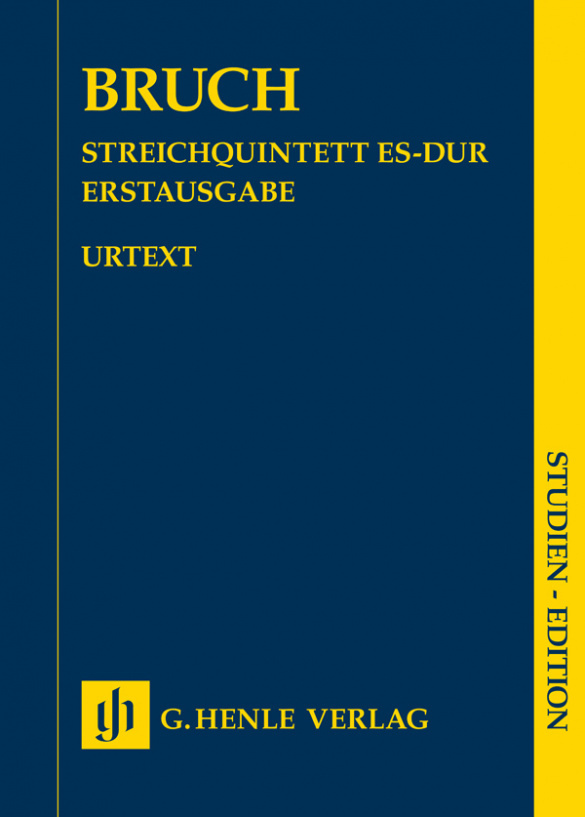 Cover: 9790201898445 | Streichquintett Es Due | Max Bruch | Buch | 2008 | G. Henle Verlag
